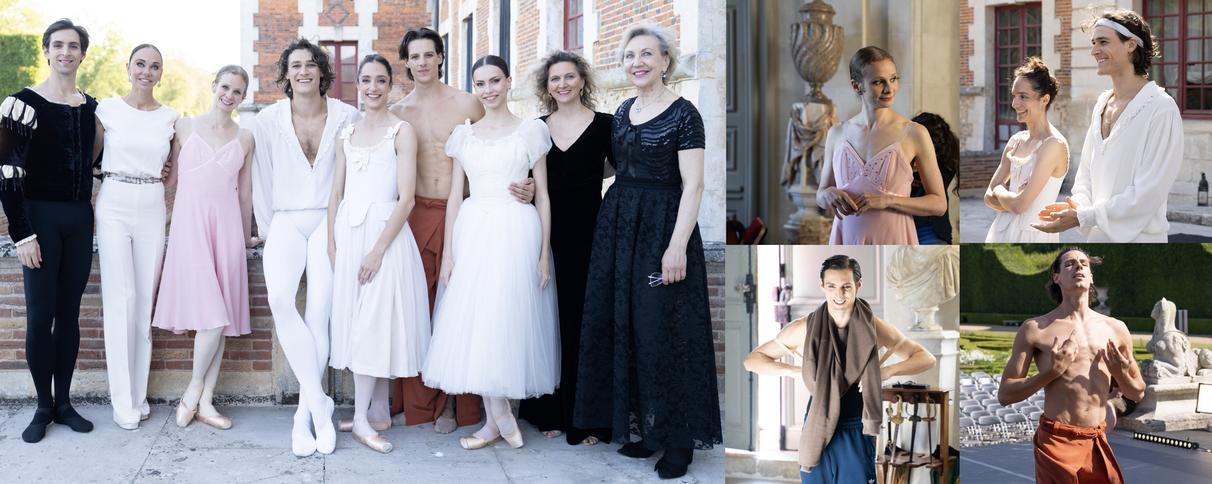 alexandra cardinale hugo marchand pour la danse les étoiles au château