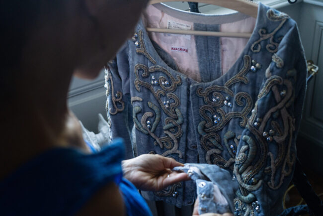 FRANCE PARIS PORTRAIT OF THE FRENCH ACTRISS LUCRECE CARMIGNAC