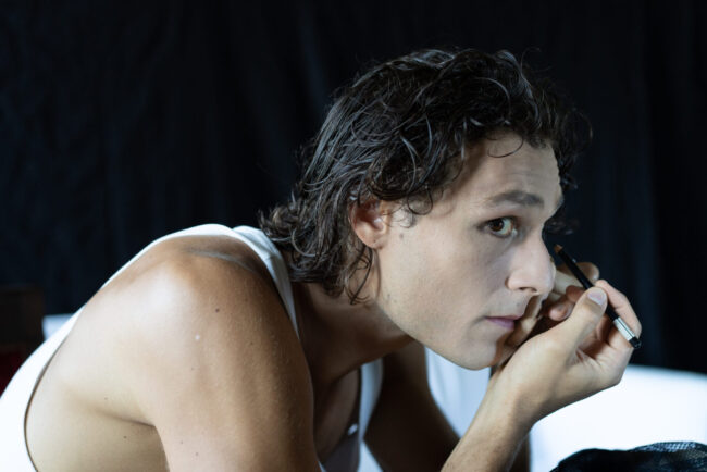 FRANCE PARIS PORTRAIT OF THE FRENCH ACTRISS LUCRECE CARMIGNAC