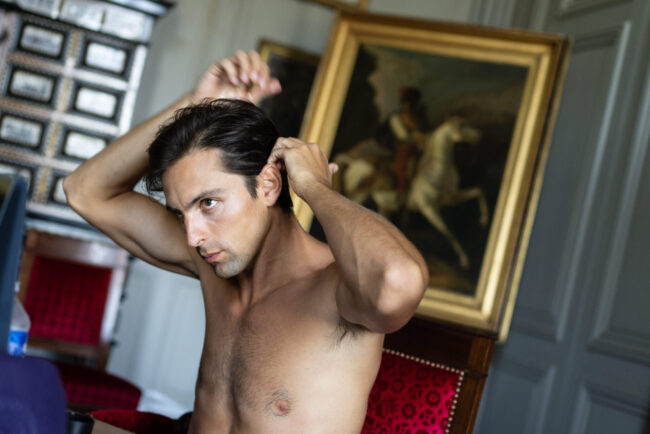 FRANCE PARIS PORTRAIT OF THE FRENCH ACTRISS LUCRECE CARMIGNAC