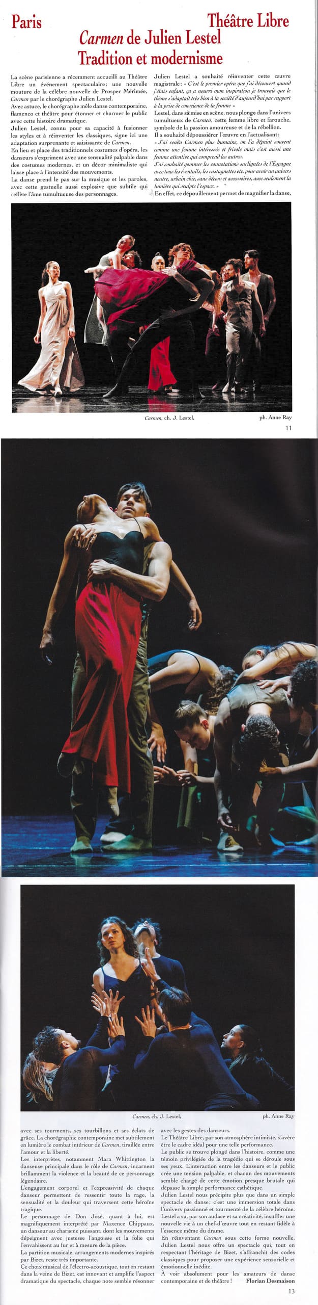 Danser CARMEN