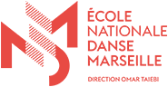 ecole nationale danse marseille logo rouge