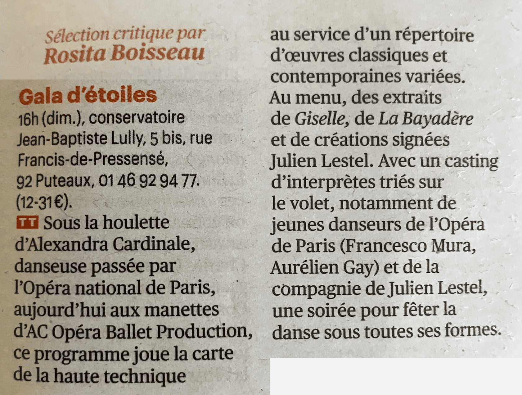 article Télérama