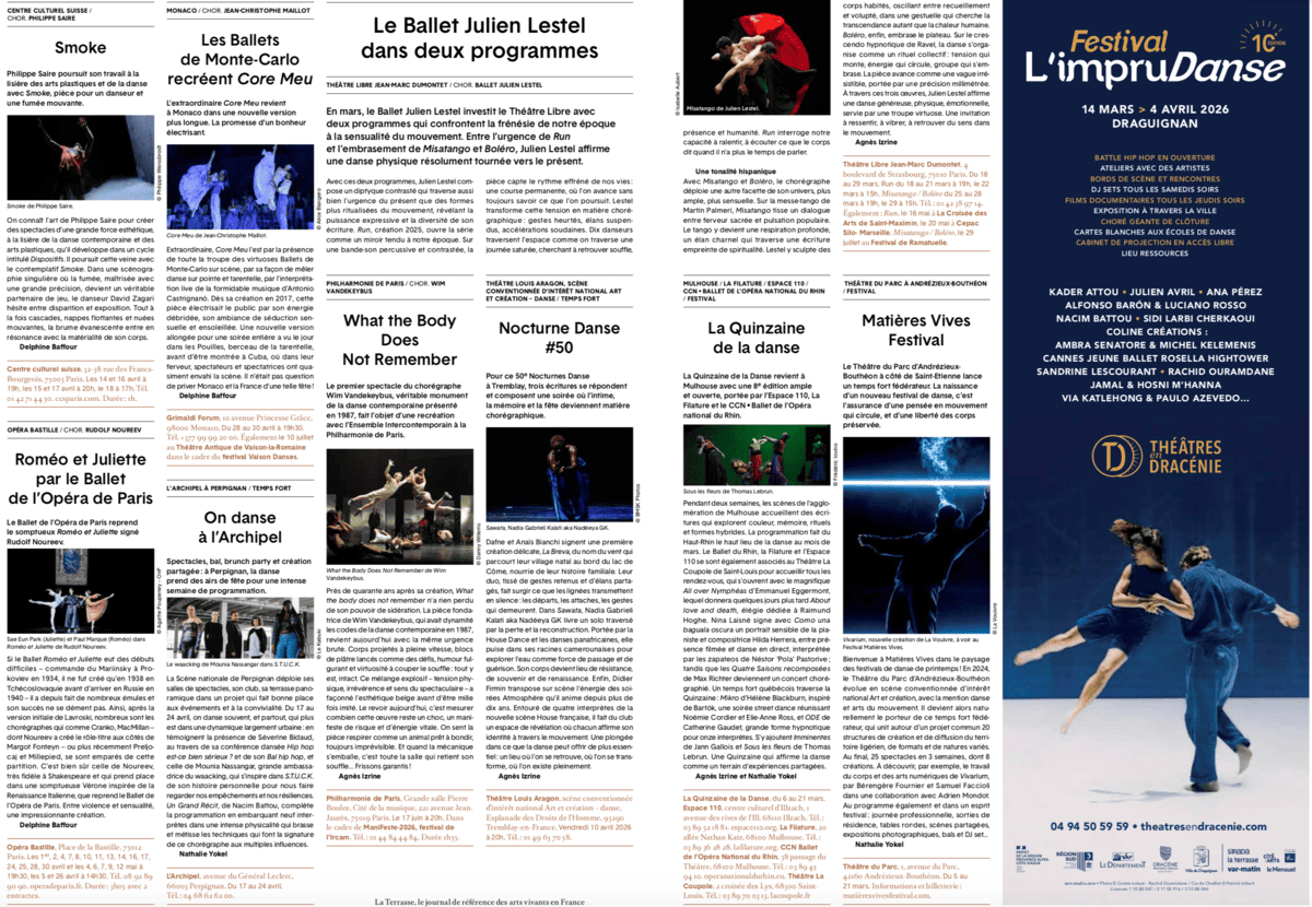 3 article La Terrasse